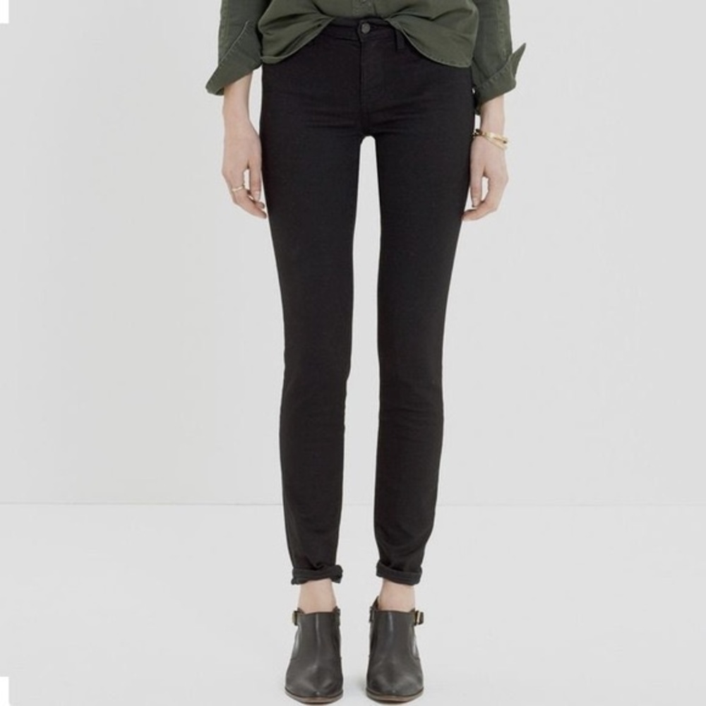 Madewell Black Skinny Skinny Jeans Size 27 Casual Minimalist Chic Cute